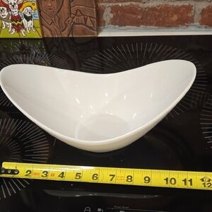 Hotel Collection White Ceramic Dish